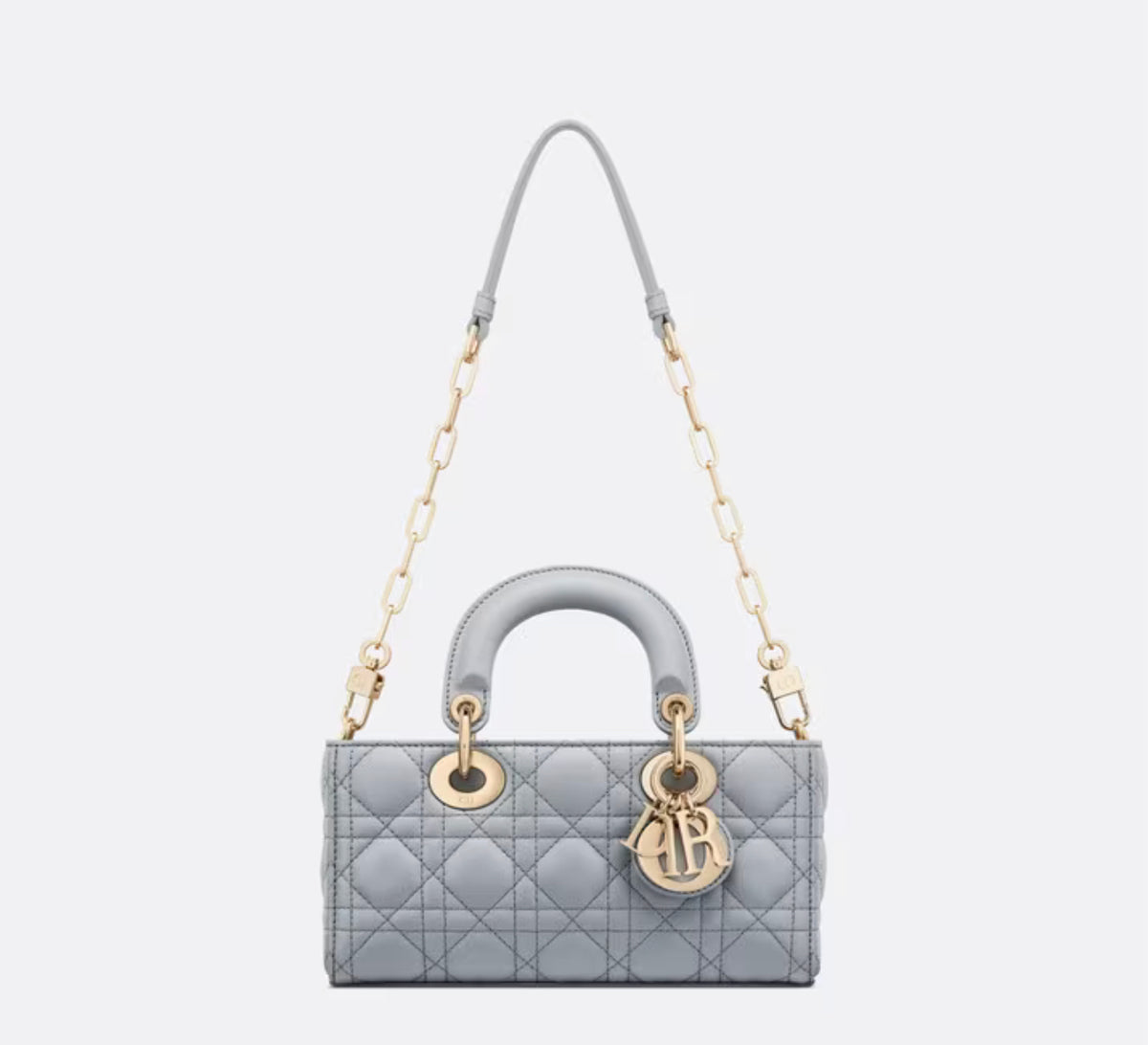 DIOR D JOY SMALL ETHEREAL GREY ,BLACK