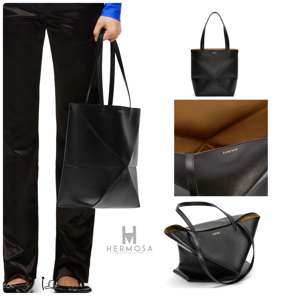 LOEWE PUZZLE FOLD TOTE