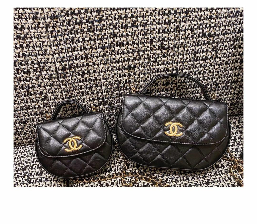 CHANEL TOP HANDLE SLINGBAG SMALL