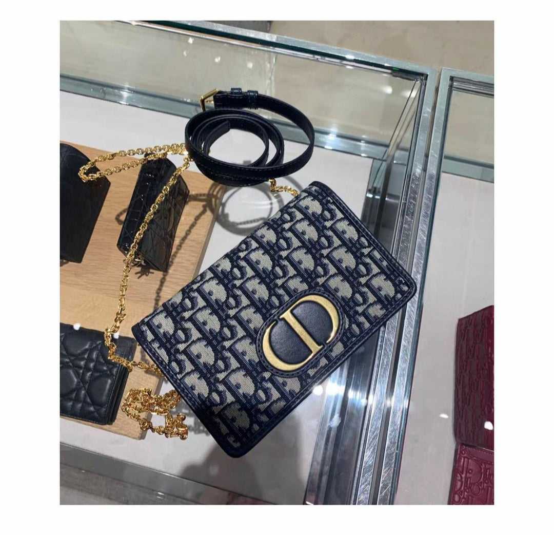 CHRISTIAN DIOR WALLET ON CHAIN