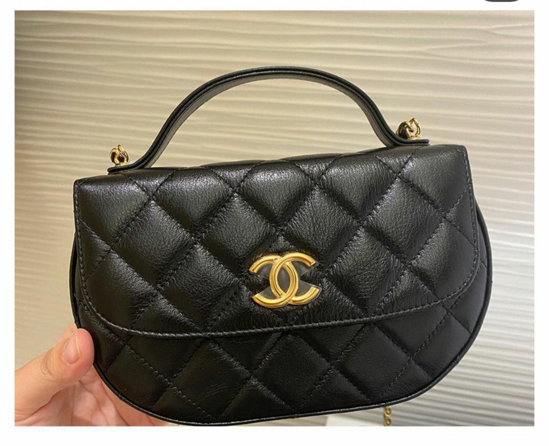 CHANEL TOP HANDLE SLINGBAG SMALL