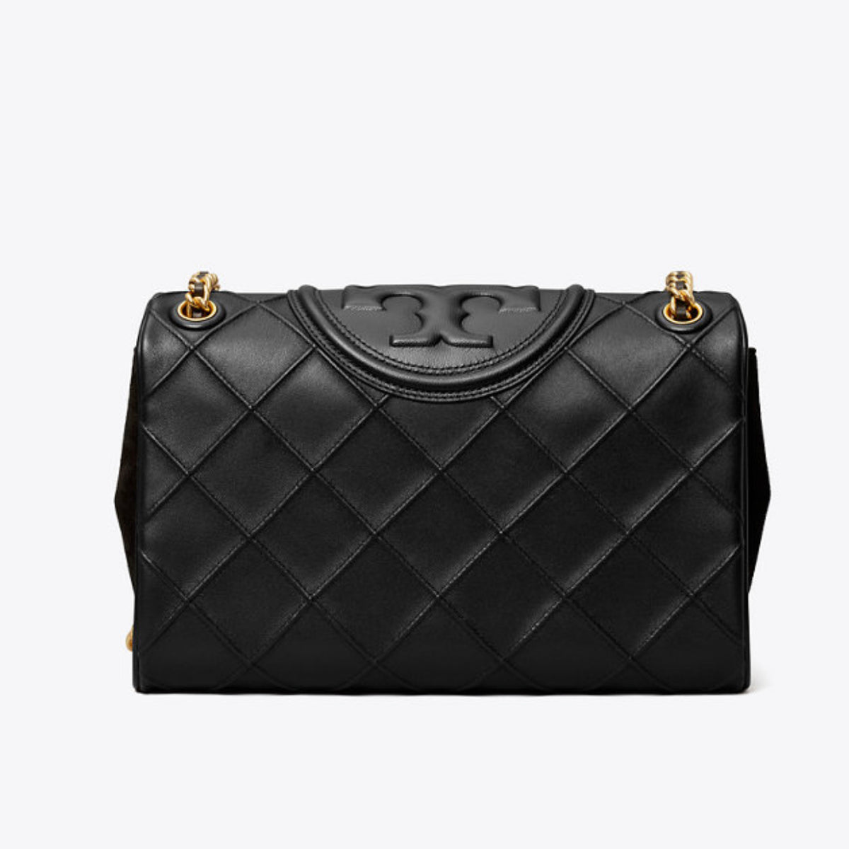 TORY BURCH FLEMING SOFT CONVERTIBLE BLACK NEW EDITION