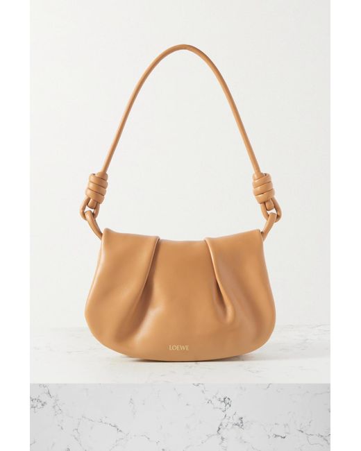 LOEWE PASEO SATCHEL LEATHER SHOULDER BAG