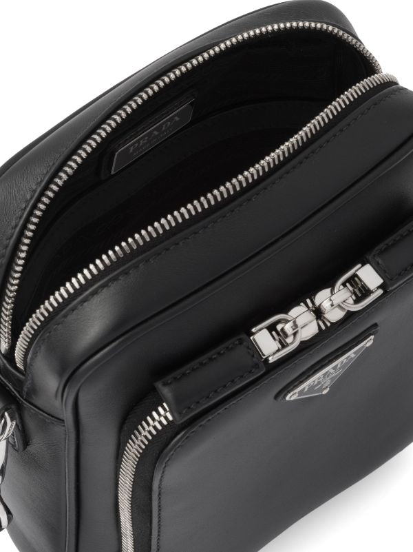 PRADA TRIANGLE LOGO SHOULDER BAG