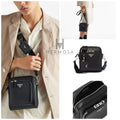 PRADA TRIANGLE LOGO SHOULDER BAG