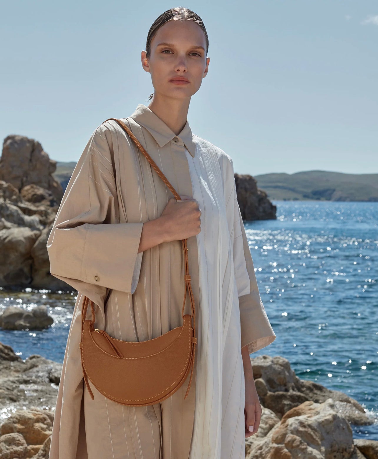 POLENE NUMERO DIX TEXTURED CAMEL – HERMOSA LUXE