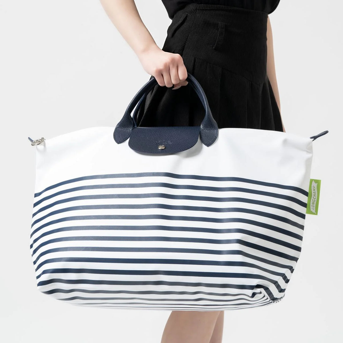 LONG CHAMP LE PLIAGE MARINE TRAVEL BAG