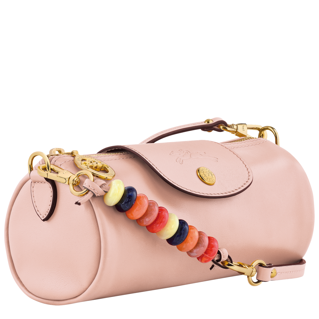 LONG CHAMP LE PLIAGE EXTRA NUDE CROSSBODY BAG S