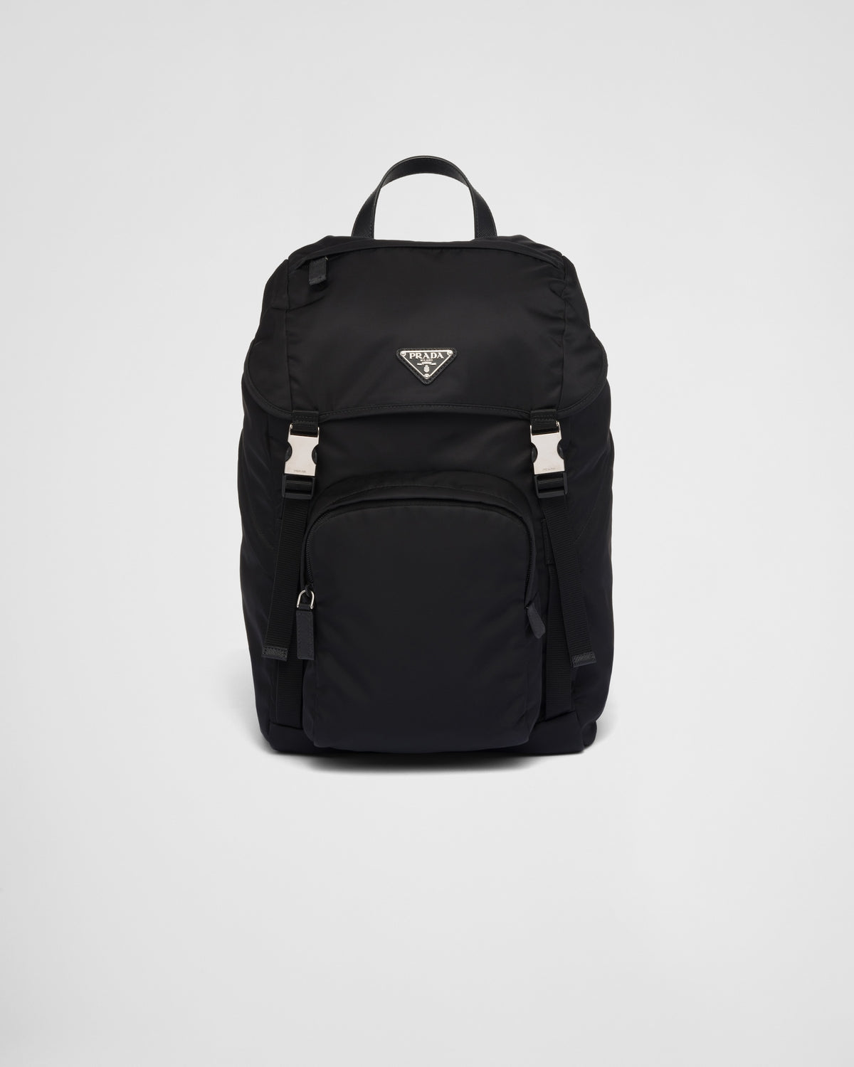 PRADA RENYLON AND SAFFIANO LEATHER BACKPACK