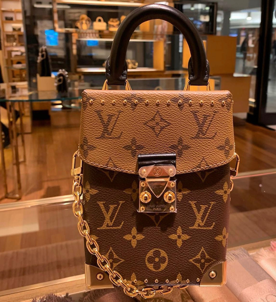 LV CAMERA BOX  HANDBAG