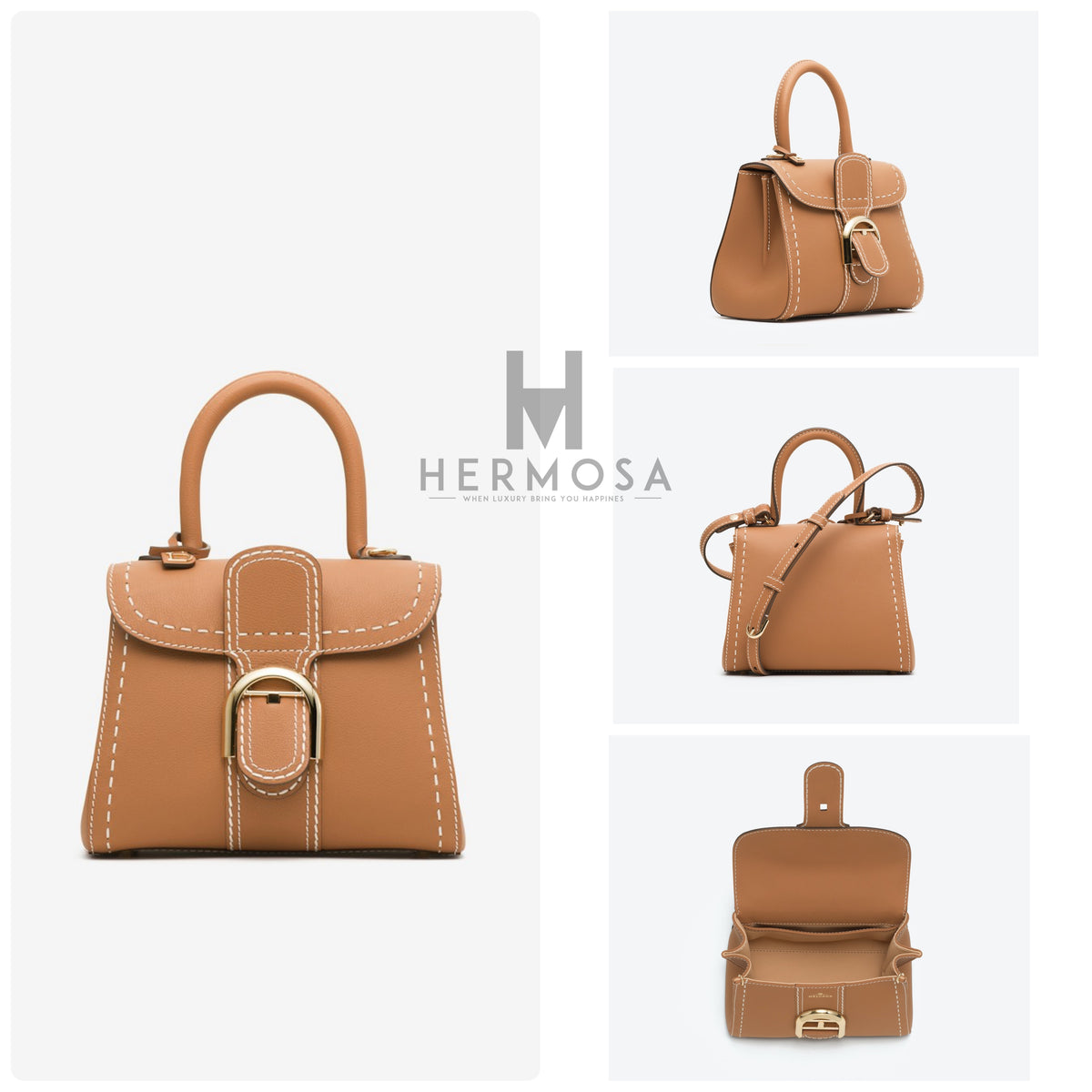 DELVAUX Brilliant Mini Sulpique Rodeo Calf