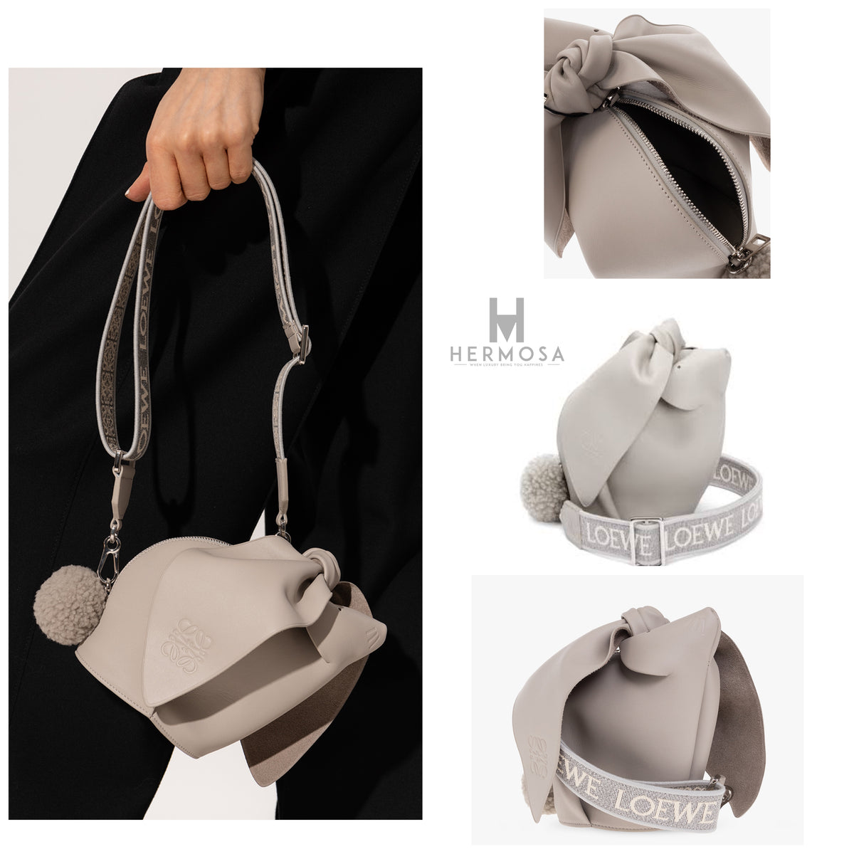 LOEWE BUNNY WITH STRAP