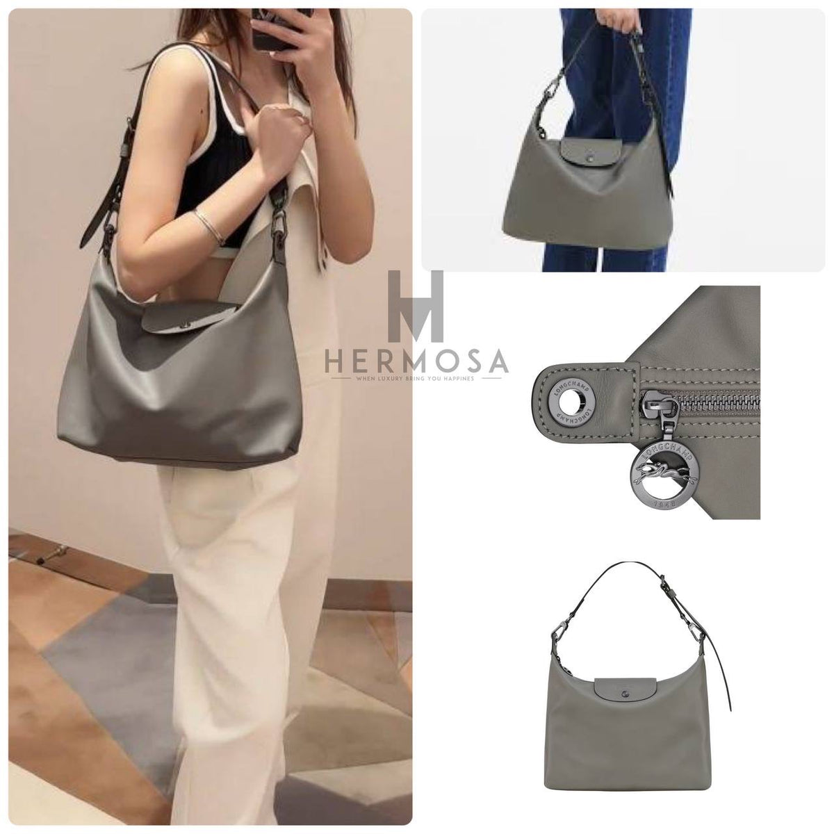 LONG CHAMP LE PLIAGE XTRA HOBO SHOULDER BAG