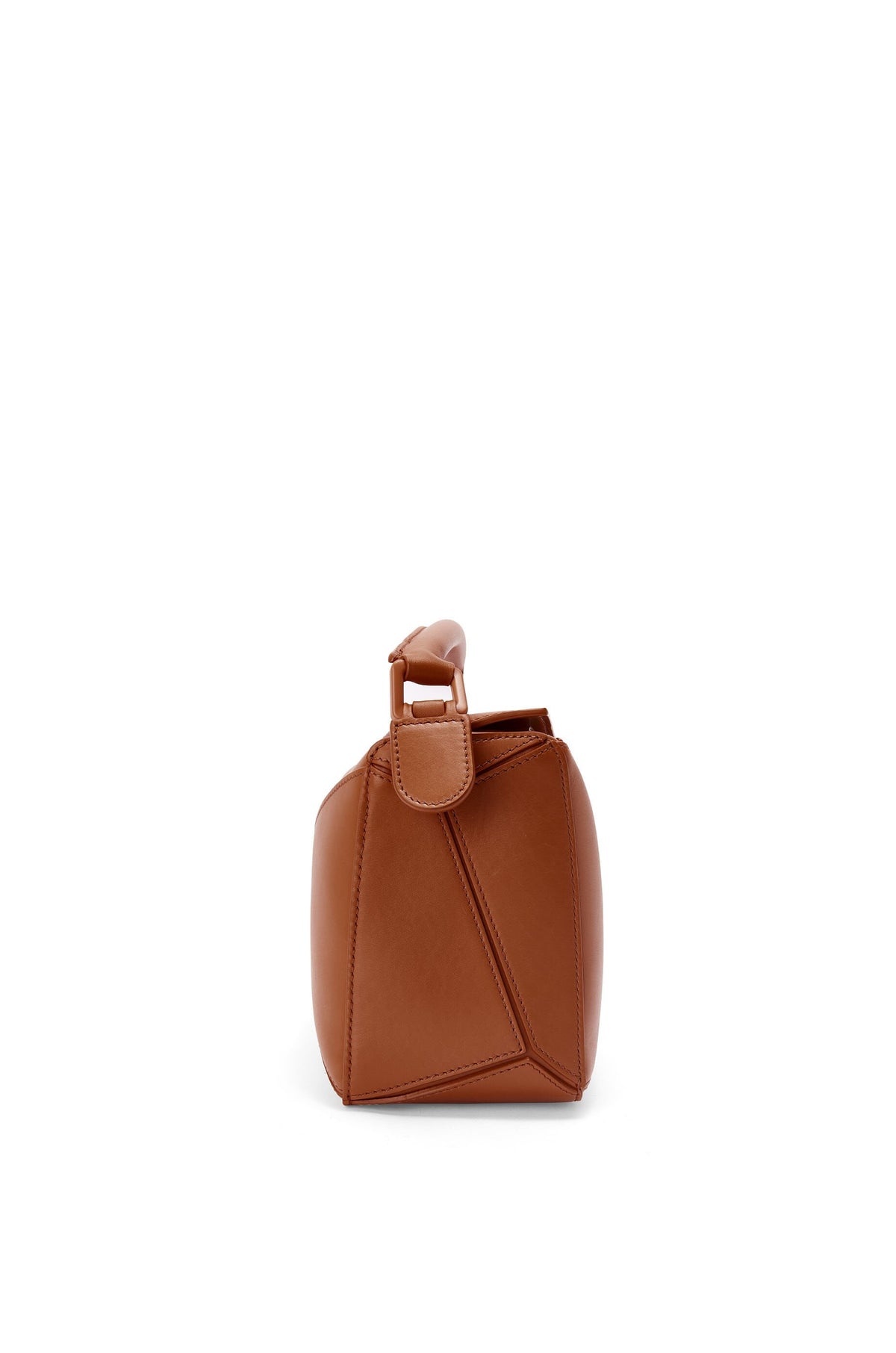 LOEWE PUZZLE SMALL SATIN CALFSKIN PECAN