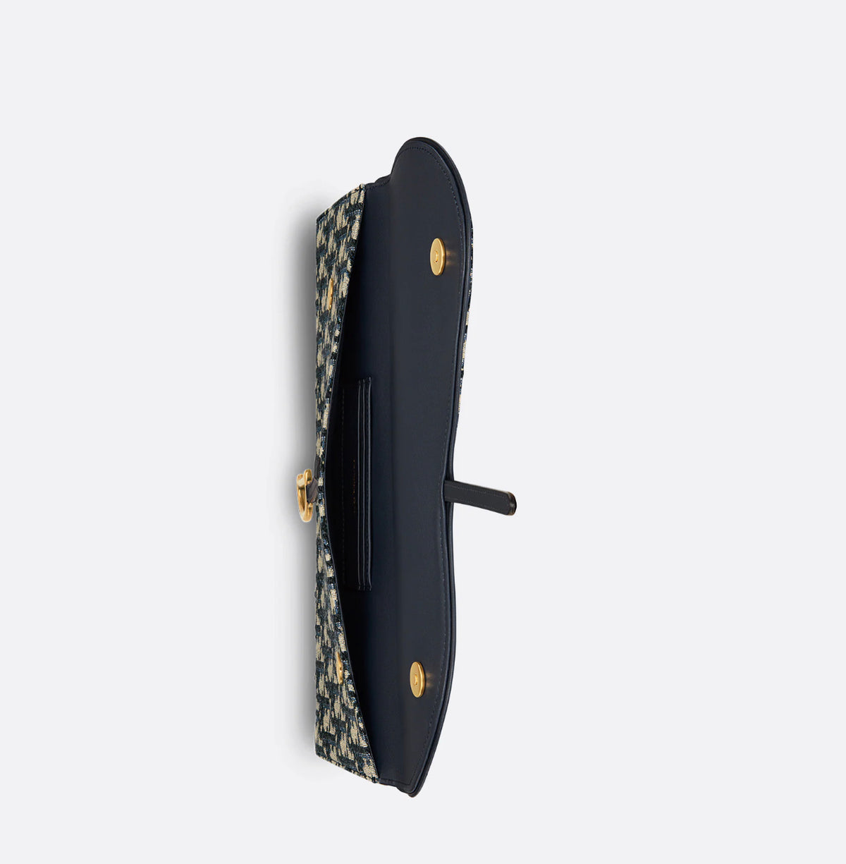 DIOR SADDLE POUCH OBLIQUE NAVY