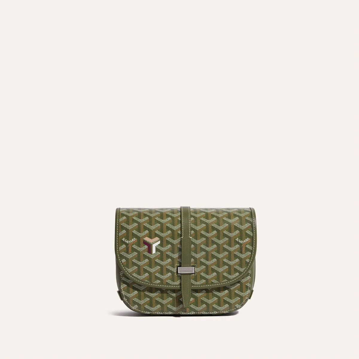 GOYARD BELVEDERE PM KHAKI