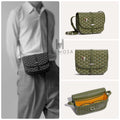 GOYARD BELVEDERE PM KHAKI