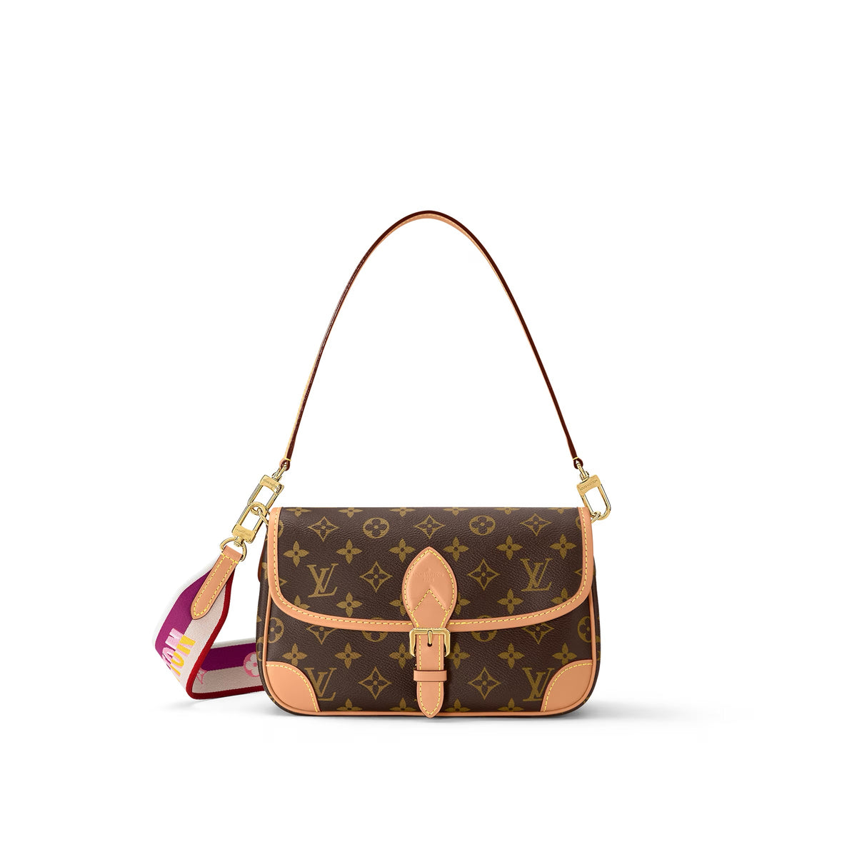 LOUIS VUITTON DIANE MONOGRAM CANVAS PINK