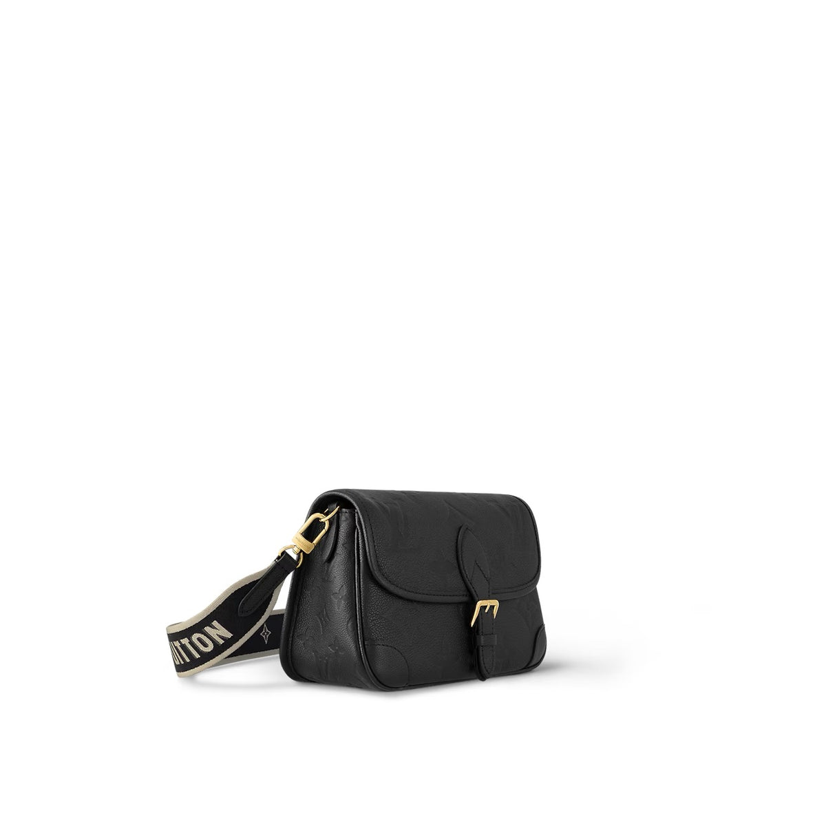 LOUIS VUITTON DIANE EMPRIENTE LEATHER BLACK