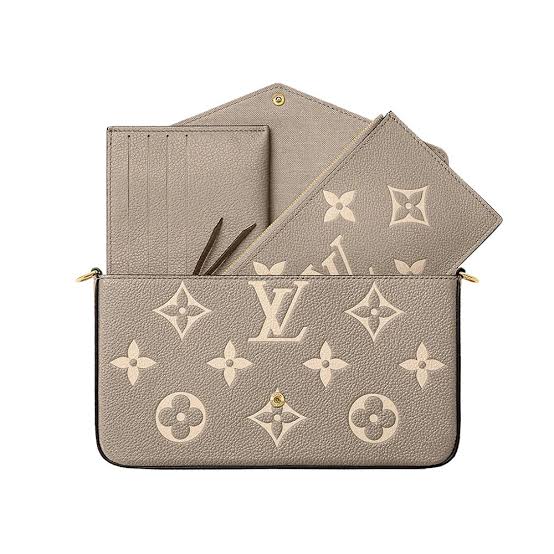 LV FELICIE BICOLOUR EMPRIENTE LEATHER