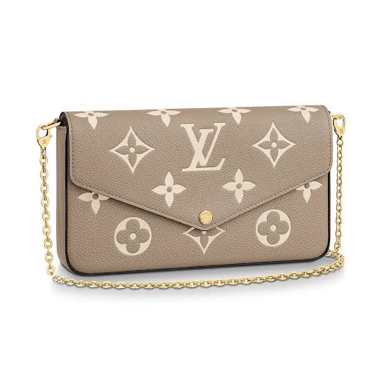 LV FELICIE BICOLOUR EMPRIENTE LEATHER