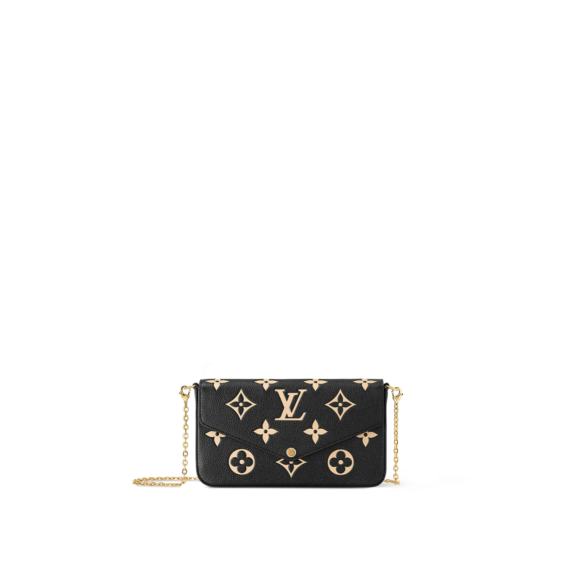 LV FELICIE POCHETTE BICOLOUR BLACK