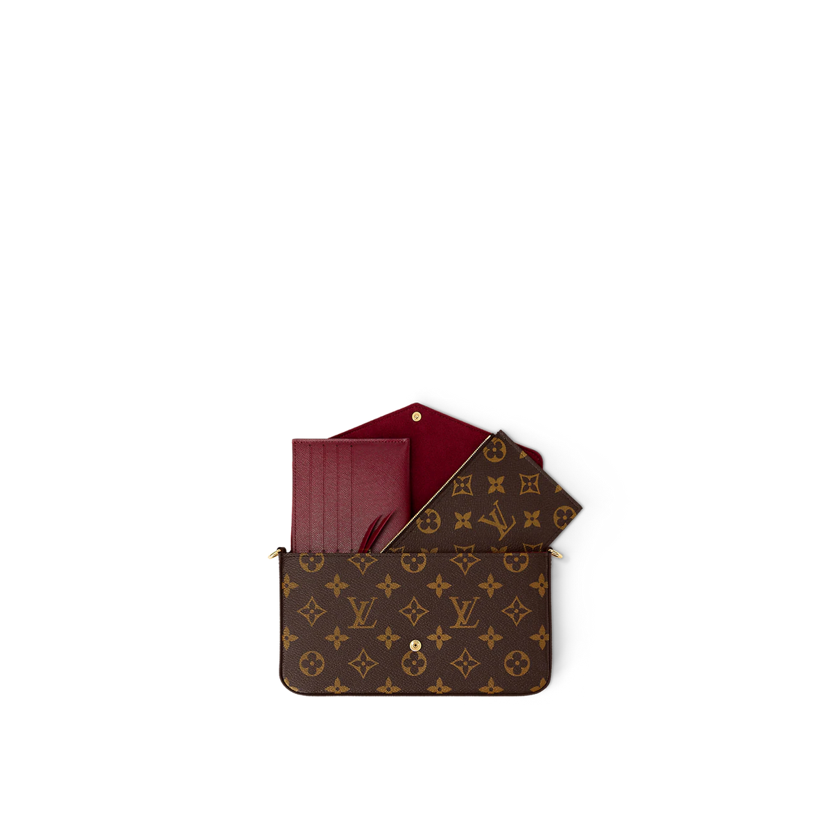 LV FELICIE MONOGRAM CANVAS