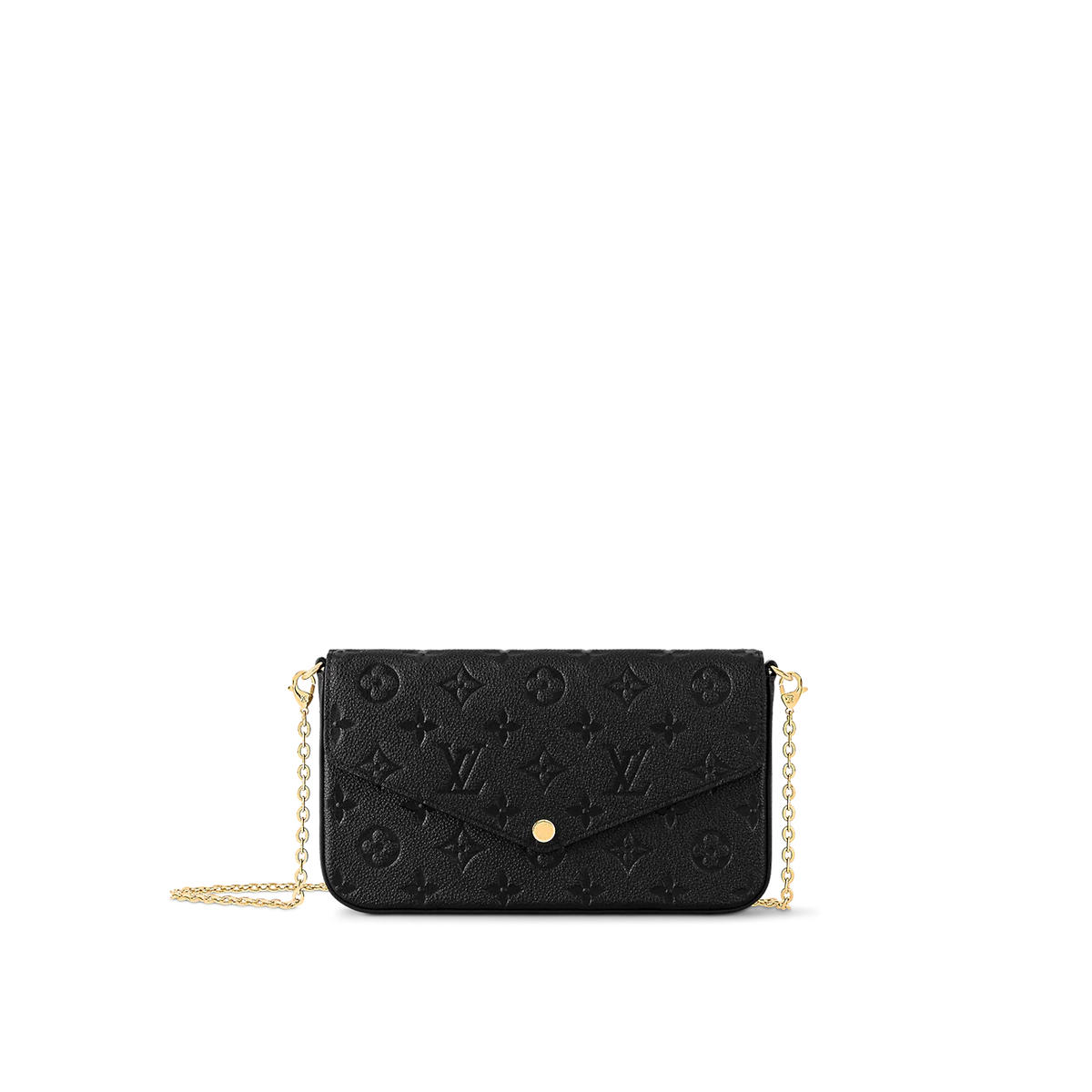 LV FELICIE EMPRIENTE LEATHER BLACK