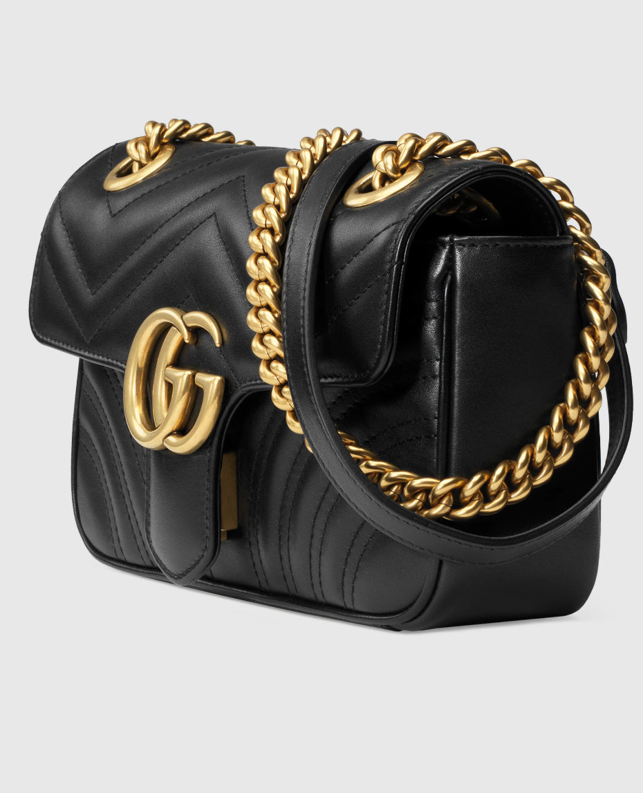 GUCCI MARMONT MINI BLACK