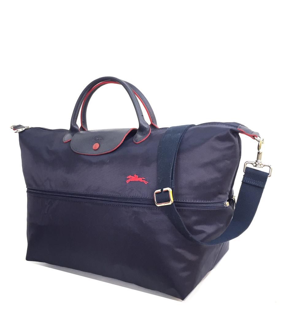 LONG CHAMP LE PLIAGE CLUB TRAVEL EXPANDABLE BAG