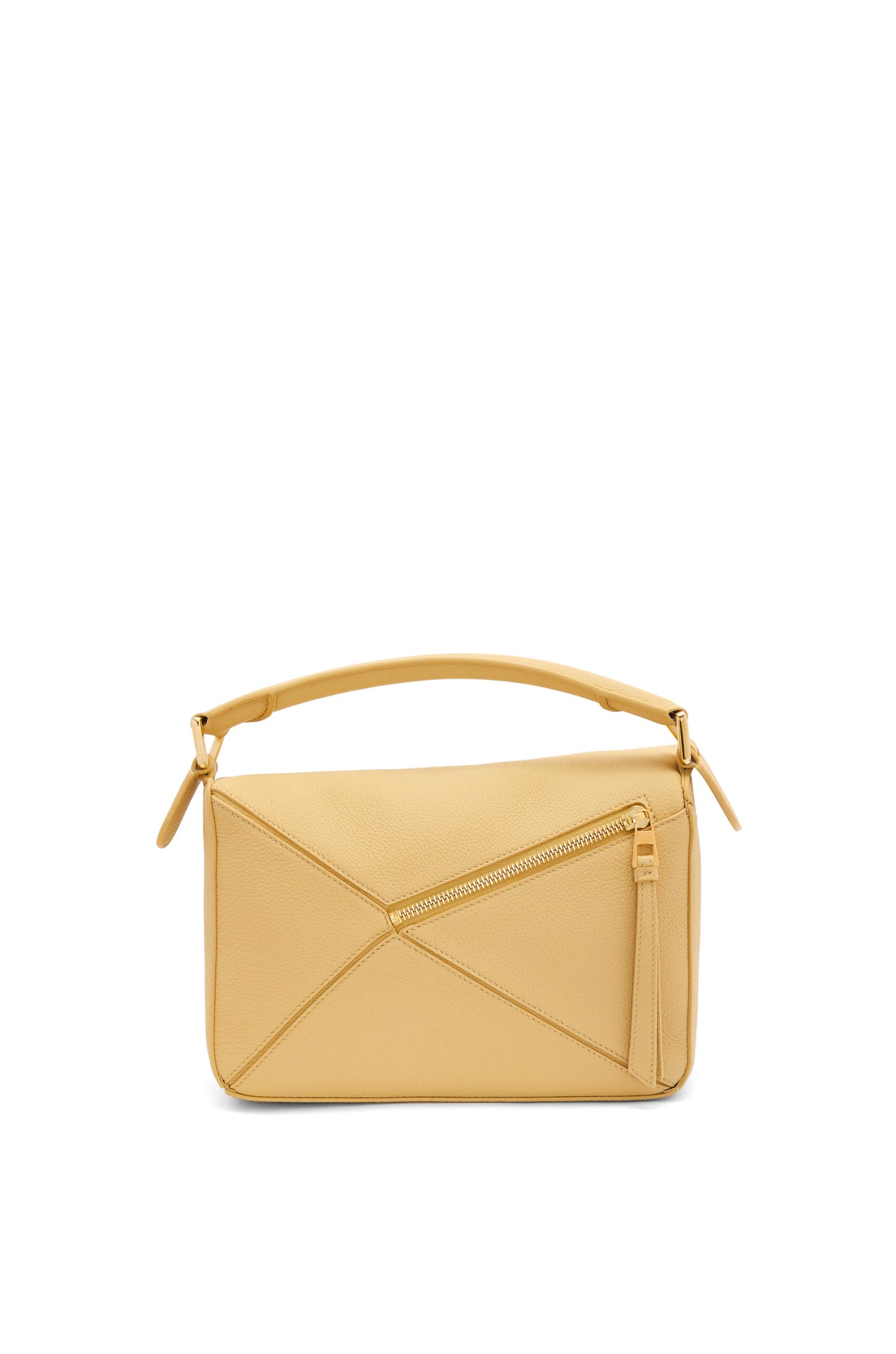 LOEWE PUZZLE SOFT GRAINED LEATHER DARK BUTTER