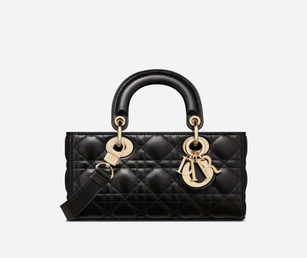 DIOR LADY DJOY SMALL BLACK