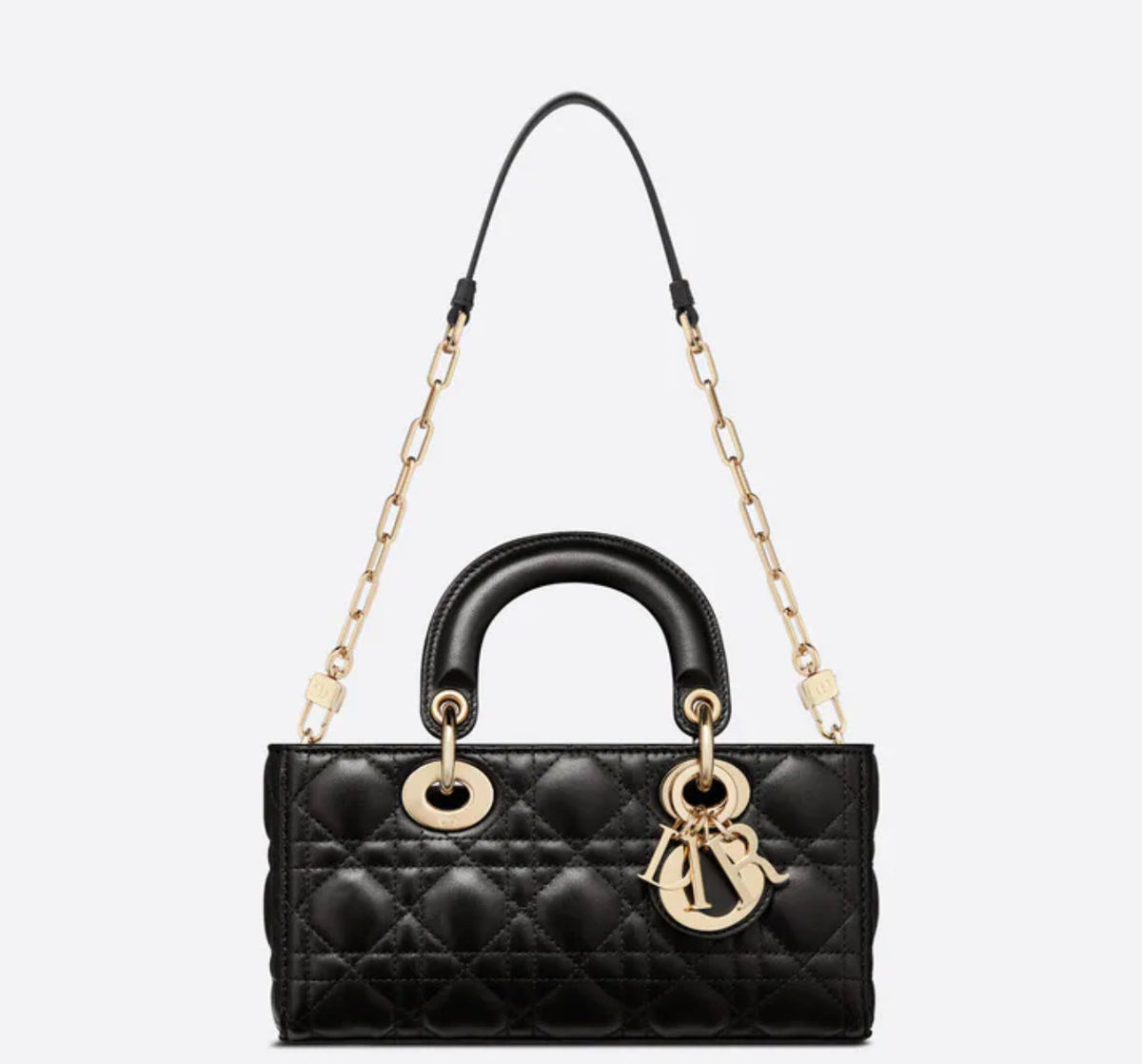 DIOR LADY DJOY SMALL BLACK