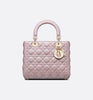 LADY DIOR MEDIUM CANNAGE LAMBSKIN