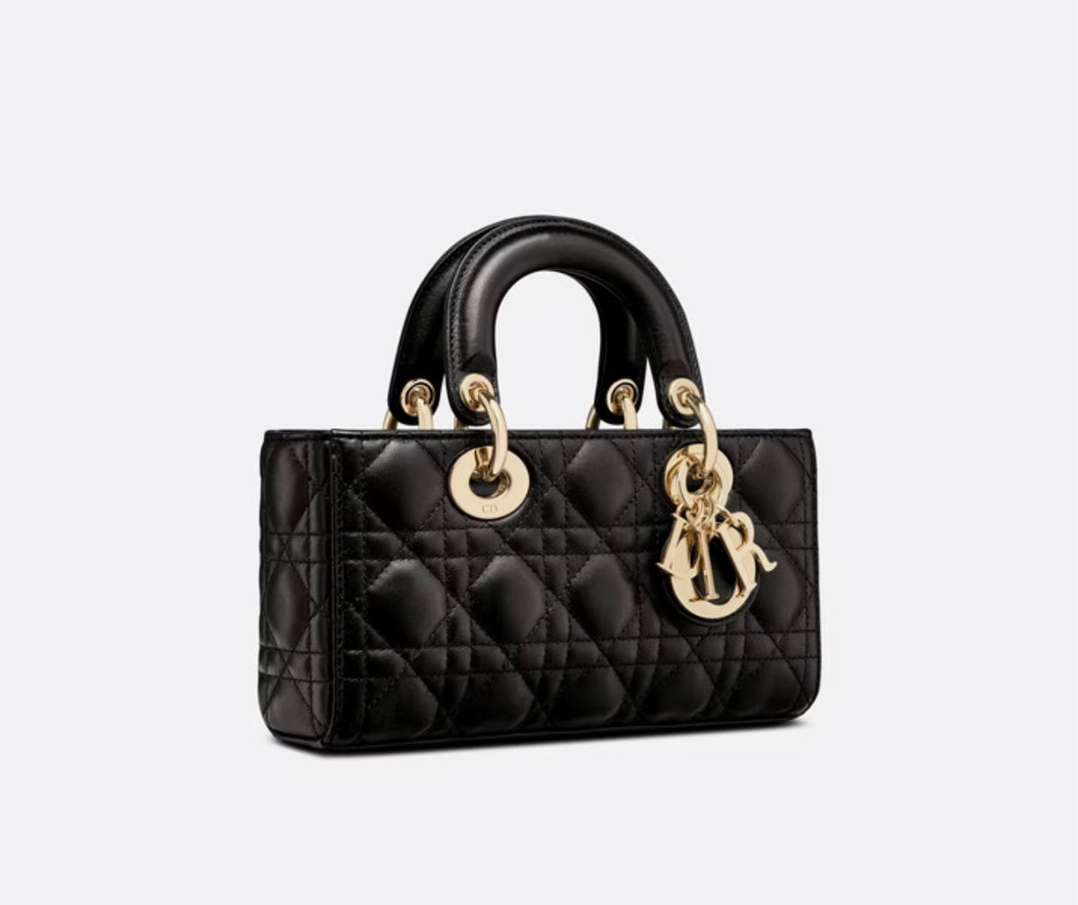 DIOR LADY DJOY SMALL BLACK