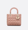 LADY DIOR MEDIUM CANNAGE LAMBSKIN
